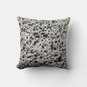 Moon Rock Throw Pillow