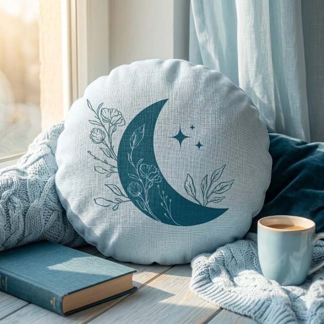 Moon Round Cushion (Creator Uploaded)
