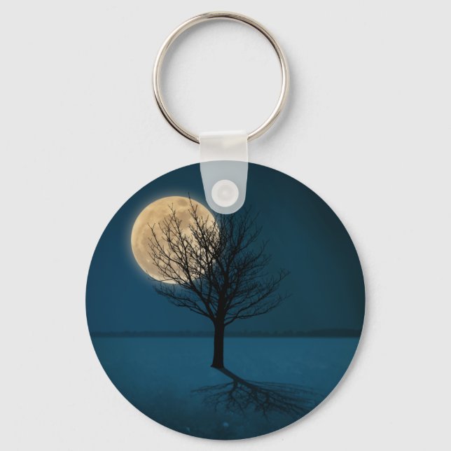 Moon Shadow Key Ring (Front)