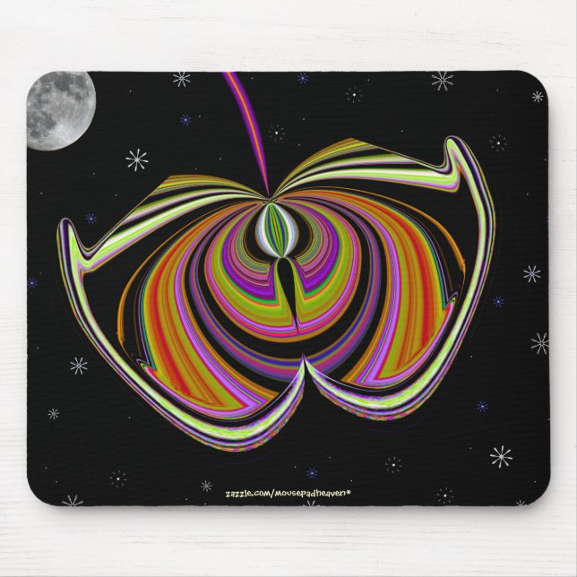 Moon Ship Mousepad (Front)