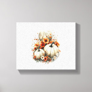 Moon Shirt Country Pumpkin Canvas Print