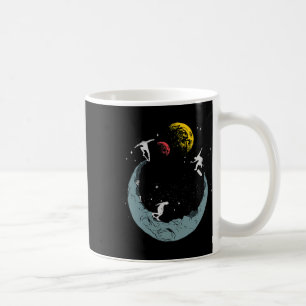 Moon Skater Skating - Skateboarding Coffee Mug