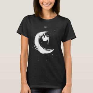 Moon Sloth Bouldering Rock Climbing Funny Climber T-Shirt