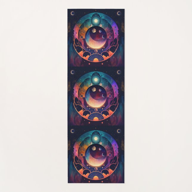 Moon Soul Yoga Mat (Front)