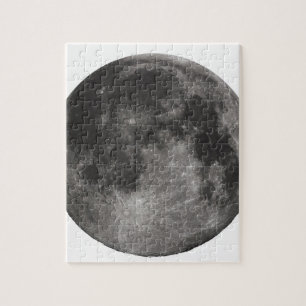 Moon Space Office Party Shower Peace Love Art Jigsaw Puzzle