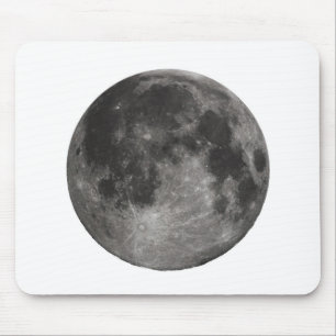 Moon Space Office Party Shower Peace Love Art Mouse Mat
