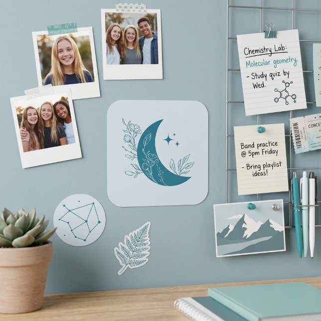 Moon Square Sticker (Creator Uploaded)