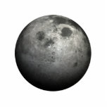 Moon Standing Photo Sculpture<br><div class="desc">A 3D rendering of our moon.</div>