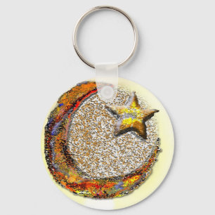 Moon-Star -Islam Key Ring