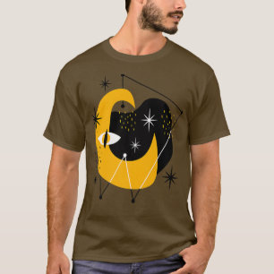 Moon Star Space Sky Night Retro Organic Abstract15 T-Shirt
