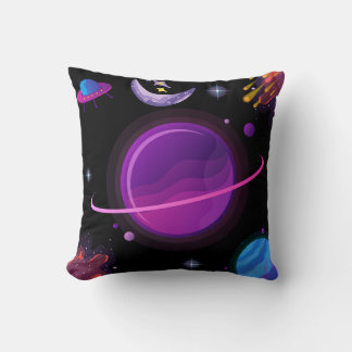 Moon & Starry Night Pillow