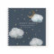 Moon, Stars & Clouds Navy Baby Shower Guest Book