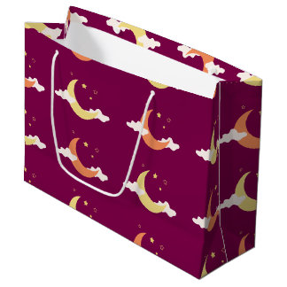 Moon & Stars  Large Gift Bag