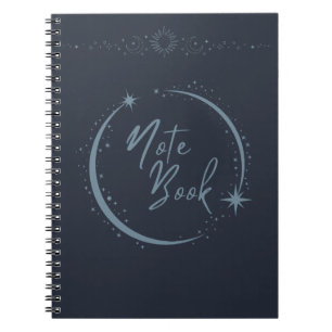 Moon & Stars Notebook Celestial Journal