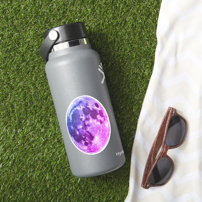 Moon Stars Stickers – Celestial Aesthetic (HydroFlask Insitu)