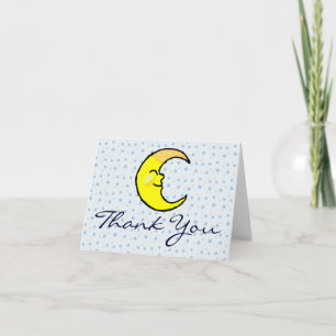 Moon & Stars Thank You Card
