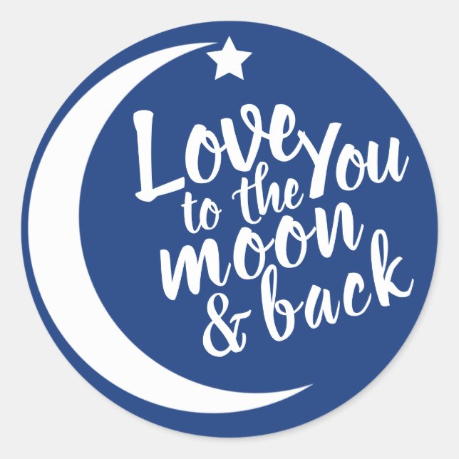 Moon Sticker (Front)