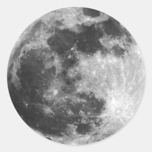 Moon stickers galaxy space stars planet photo