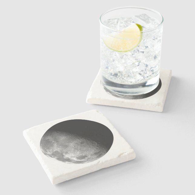 Moon Stone Coaster (Side)