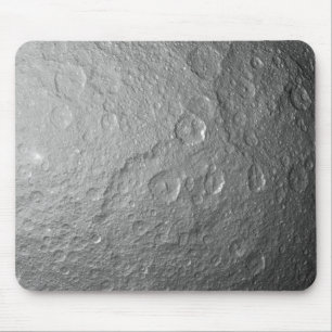 Moon Surface in Outer Space Mouse Mat