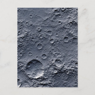Moon Surface Postcard