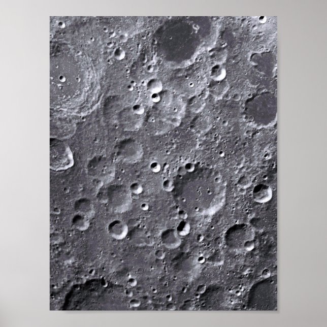 Moon surface poster (Front)