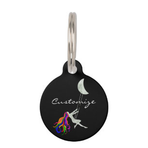 Moon Swinging Redhead Thunder_Cove Pet Tag