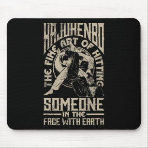 Moon Swinging Skeleton Rock And Roll Halloween Roc Mouse Mat
