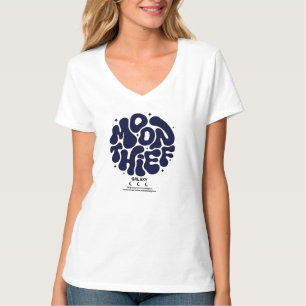 Moon Thief Galaxy Tee – Retro Bubble Typography
