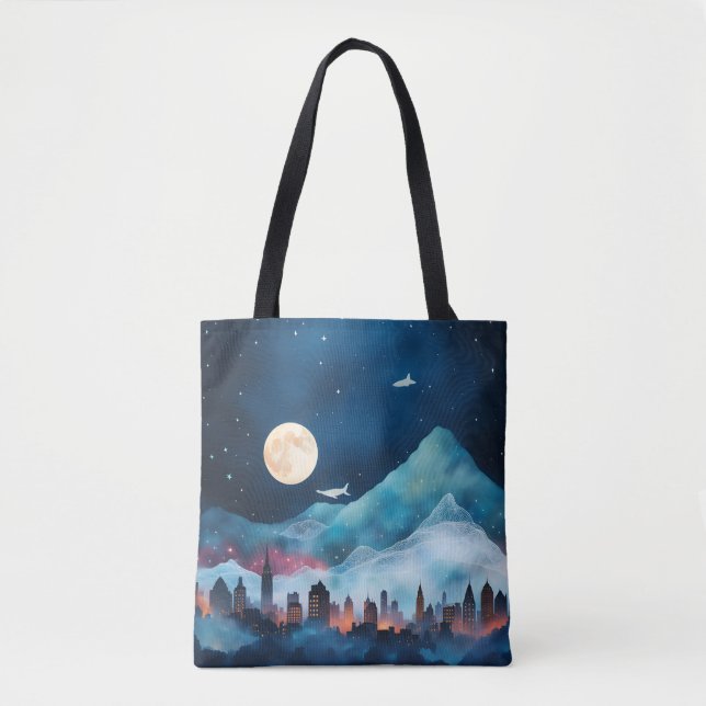 Moon Tote Bag (Front)