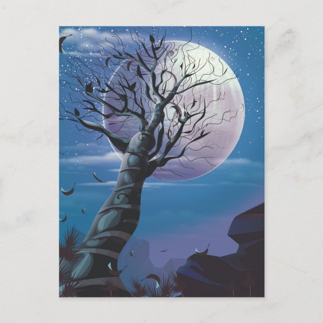 Moon Tree Postcard (Front)