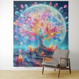 Moon Tree Tapestry