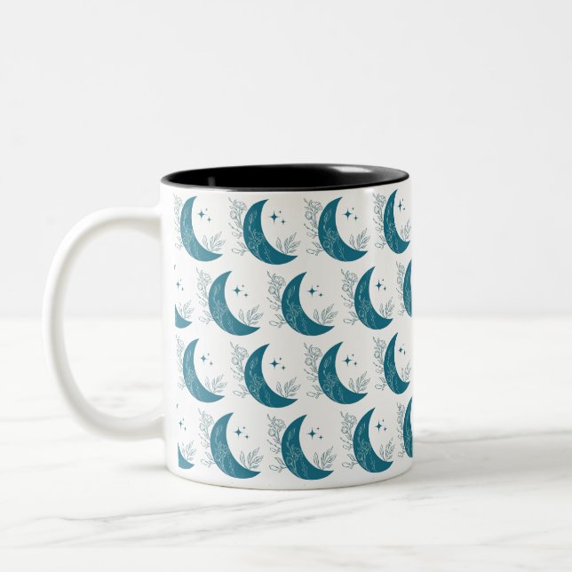 Moon Two-Tone Coffee Mug (Left)