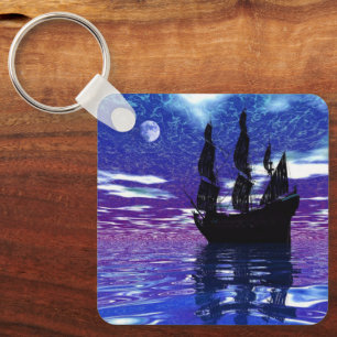 Moon Voyager Keychain