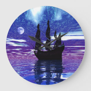 Moon Voyager Large Clock