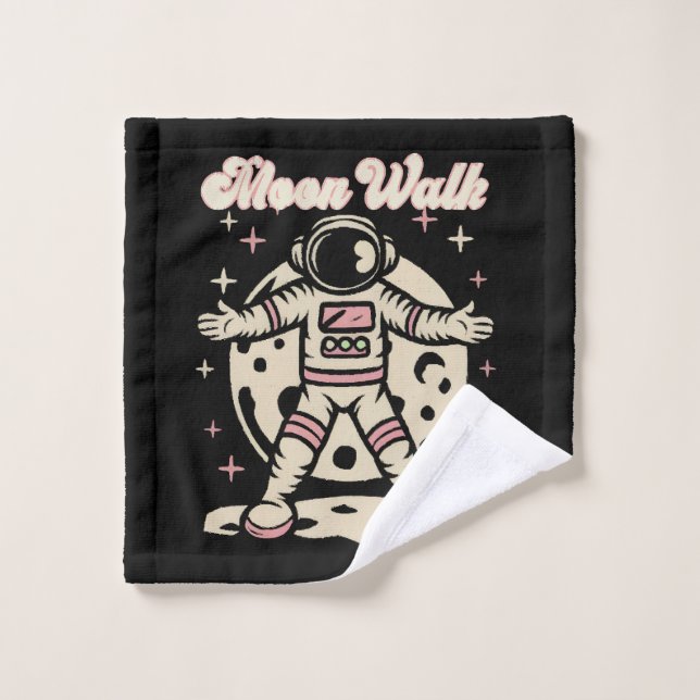 Moon Walk Astronout Wash Cloth (Wash Cloth)