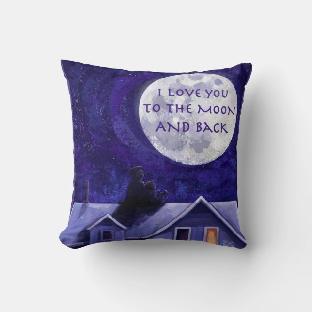Moon Watch Cushion (Front)