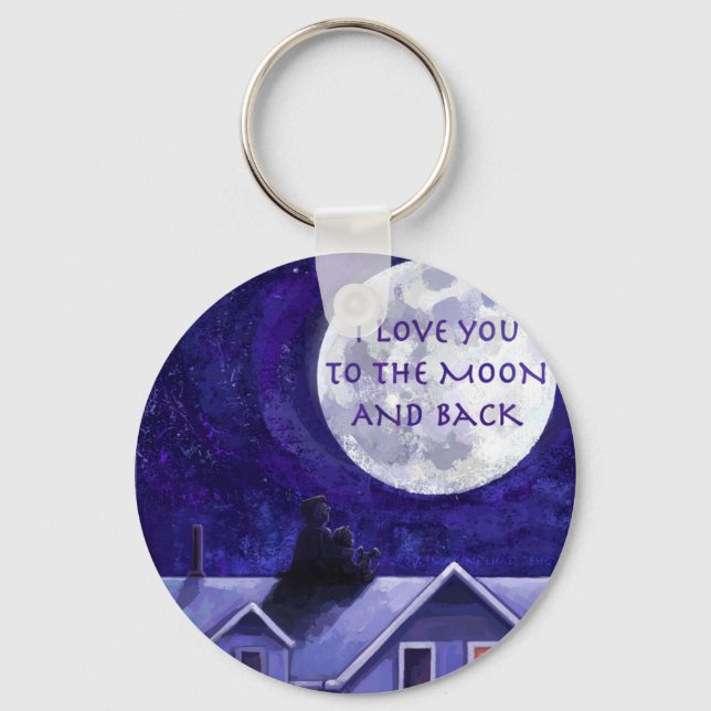 Moon Watch Key Ring (Front)