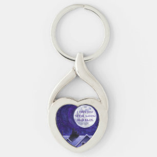 Moon Watch Key Ring