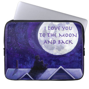 Moon Watch Laptop Sleeve