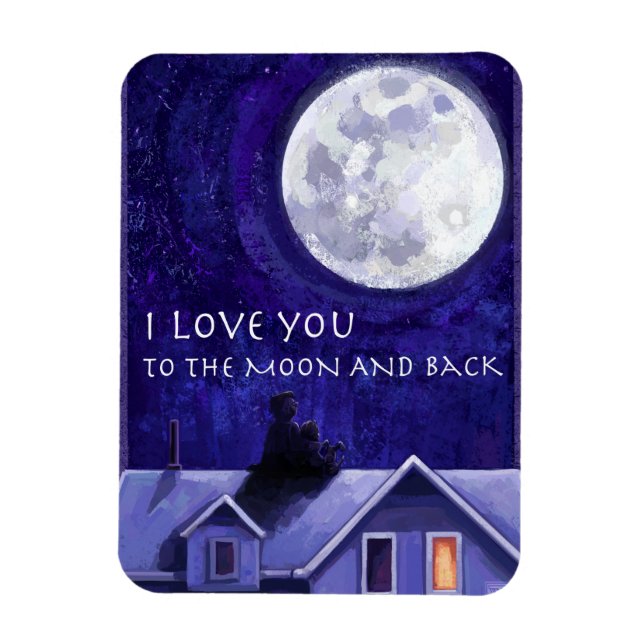 Moon Watch Magnet (Vertical)