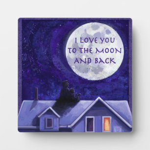 Moon Watch Plaque