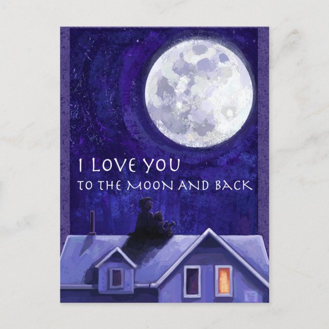 Moon Watch Postcard (Front)