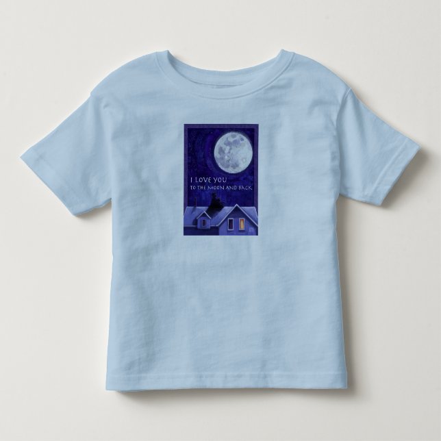 Moon Watch Toddler T-Shirt (Front)