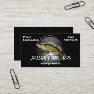 Moon Water & Walleye Pike Business Card