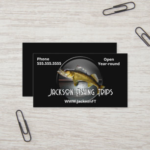 Moon Water & Walleye Pike Business Card