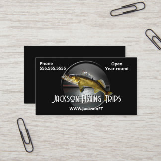 Moon Water & Walleye Pike Business Card