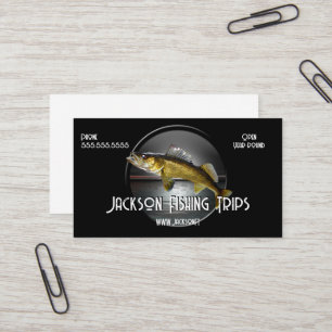 Moon Water & Walleye Pike Business Card