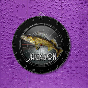Moon Water & Walleye Pike    Dartboard