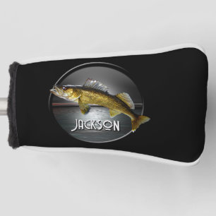 Moon Water & Walleye Pike  Golf Head Cover